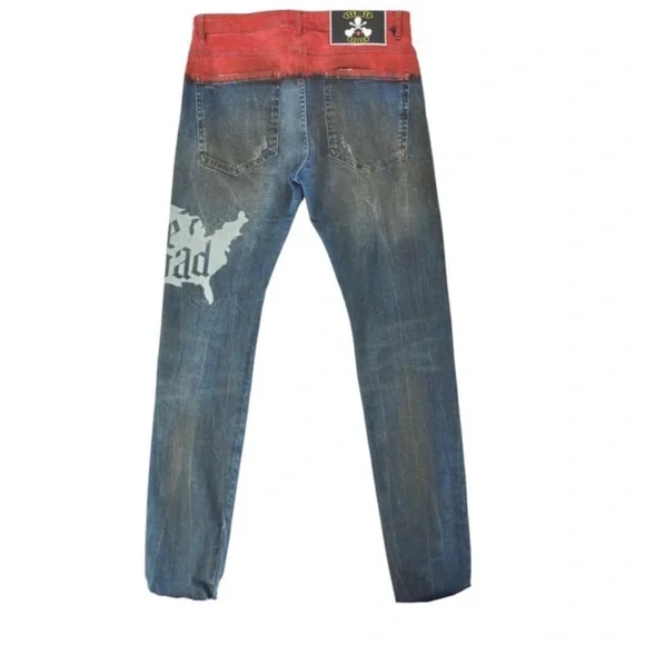 Alchemist Holt Etched Dip Dyed Jeans × 129